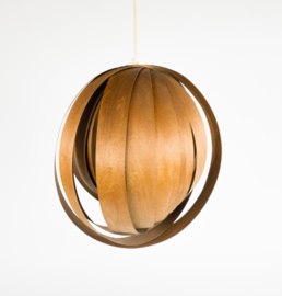 Mid century modern - Moon lamp - Verner Panton stijl - teak - 60's