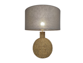 Ikea design -  model B9924 - tafellamp - touwlamp - Zweden - 1980's