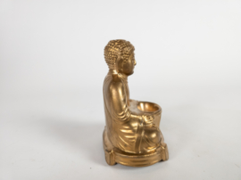 Buddha - wierrookhouder - verguld - Japan - 3e kwart 20e eeuw