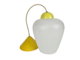 Dutch design - Philips - Louis Kalff - Kelklamp - satijnglas - 50's