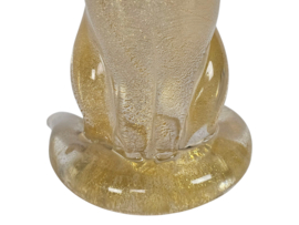 Archimede Seguso Murano - Bladgoud  - Gesigneerd - Italie - 1960's