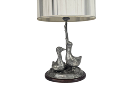 Etain - Tin - XL vloerlamp -  Decoratieve figuurlamp - 3e kwart 20e eeuw