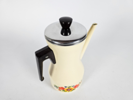 Westfalia  - vintage koffie/theekan - emaille - W-Germany - 70's