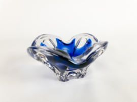 Josef Hospodska - Tsjechië - glasdesign - asbak - Chribska glassworks - 60's