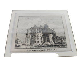 Kopergravure - Hendrik Spilman - De Ridder  Hofstad Nyveld  - Jan de Beijer  - 1750