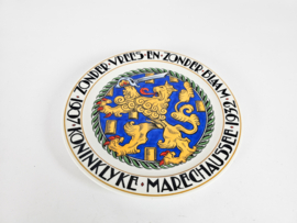 Mosa - Maastricht - wandbord - Koninklijke Marechaussee 1907-1932