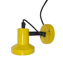 Philips - NWS 85 - wandspot - Space Age verlichting - geel - 70's