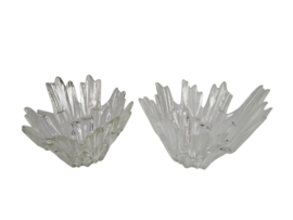 Revontulet -  Ice Glass Bowl - 'Nothern Lights' - Tauno Wirkkala voor Humppila - Finland - 1970's
