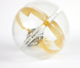 Murano - Toni Zuccheri - XL hanglamp - mondgeblazen - 70's