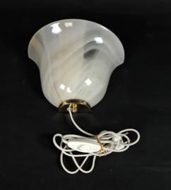 Wandverlichting - Barovier & Toso stijl - gemarmerd glas - goud - 90's