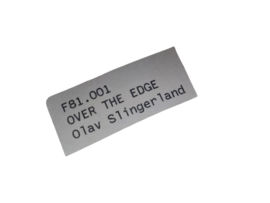 Dutch design - Olav Slingerland - 'Over the Edge' - set (4)  - Holland - 2000