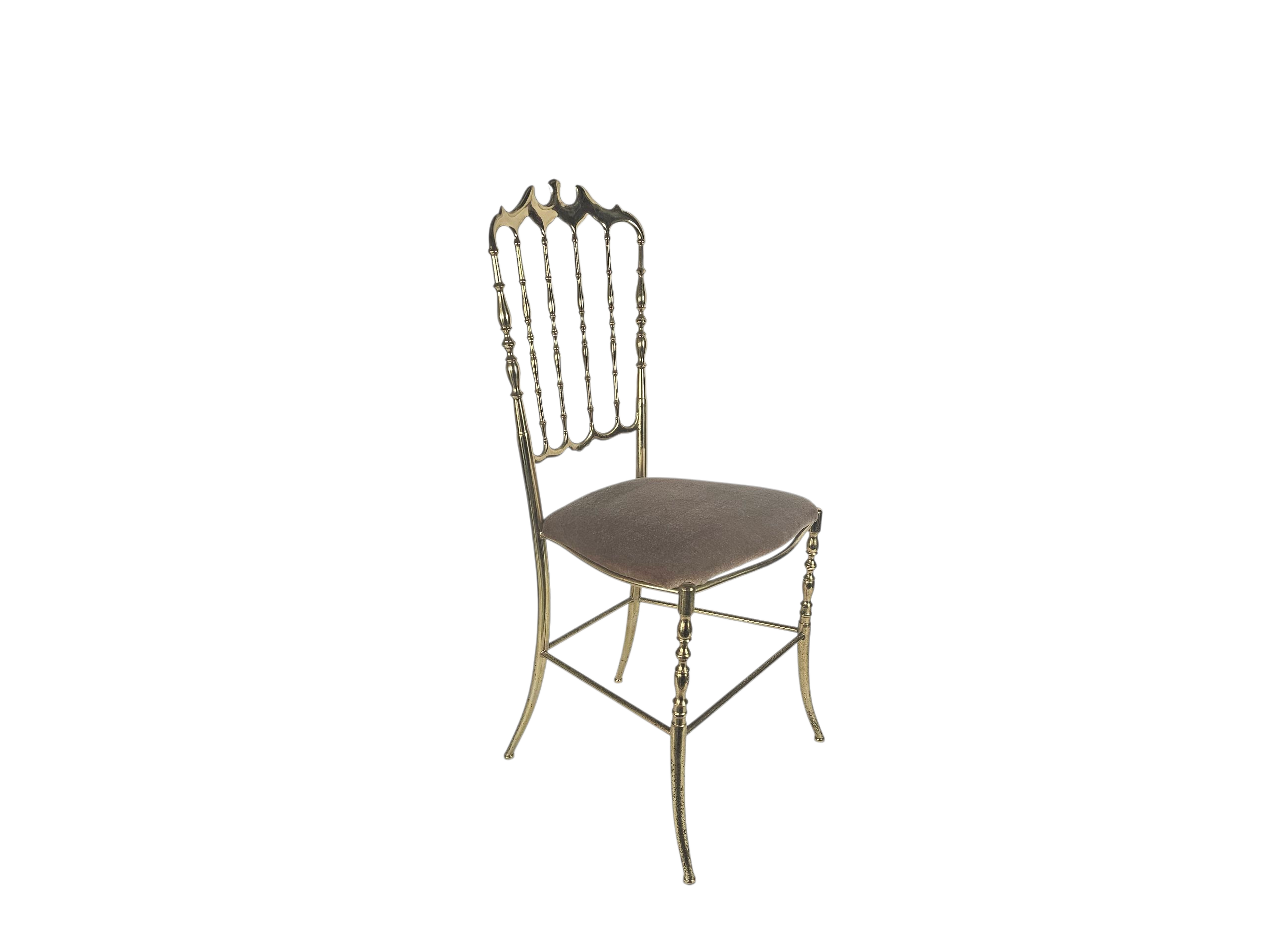 Italian design - Chiavari chair - High chair - messing - Italie - 1950's
