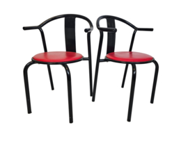 Ikea - Maxmo  - (2) Eetkamerstoelen - Post Modern - Italie - 80's