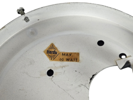 Herda Amsterdam - applique - amber glas - 3e kwart 20e eeuw
