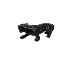 Panter - kunsthars - keramiek -  beeld  - polyresin - 2000