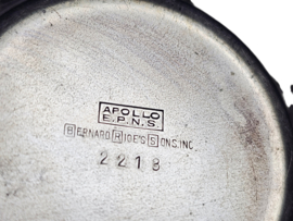 Bernard Rice's & Sons  - Apollo E.P.N.S. - model 2213 - verzilverd - New York - 1910