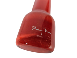 Henny Dean  - glasdesign - flesvaas - België - gesigneerd - 90's