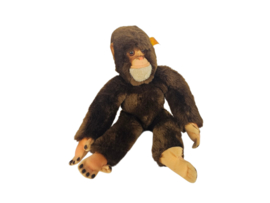 Vintage Steiff - 'Jocko' - aapje - mohair - vilt - Made in Germany - 80's