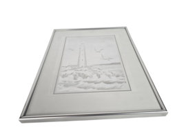 Jean Roy Hardelin - 'foilart'- zilverfolie afbeelding - gesigneerd - Frankrijk - 1970's