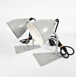 Hala Zeist - H. Th. Busquet -  tafellampen (2) set -  Bauhaus - 1960's