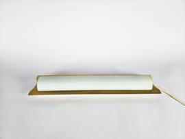 EF Frantzen - wandlamp - melkglas - messing - Denemarken - 90's
