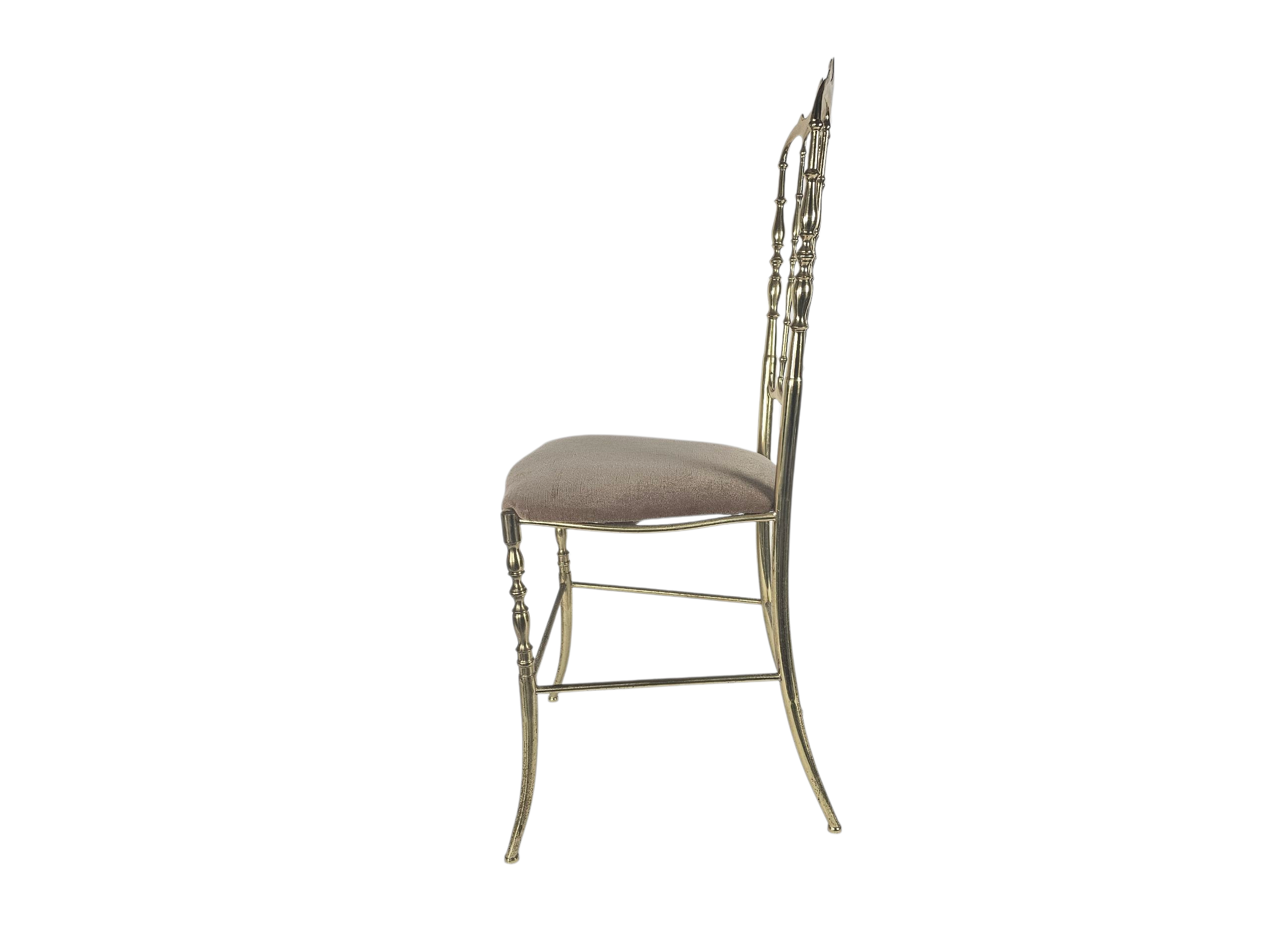 Italian design - Chiavari chair - High chair - messing - Italie - 1950's