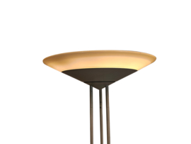 Brendel Leuchten Berlin - Ufo lamp - vloerlamp - halogeen - 2 standen - metaal - marmer - 80's