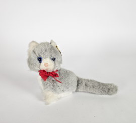 Steiff Cat - Snuffy - 3521/12 - mohair - Made in Germany - 1960's