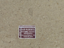 Houtgravure - Ferdinand Dubreuil - gesigneerd - Frankrijk - 1e helft 20e eeuw