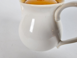 Potterie De Driehoek Huizen - Fokke Hamming  - model Tulipe - Thee/koffiekan -  50's