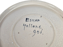 ESKAF - model 906 - XL bord - keramiek -  Holland (Steenwijk) - 1930's