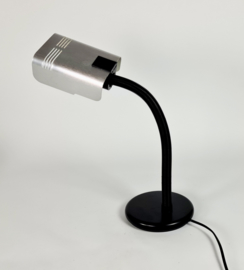 Vintage Italiaanse Targetti Design - Gooseneck - Desk Lamp - Verstelbaar - Buigbaar - Studielamp - Kantoorlamp - Nachtkastje lamp - 70's