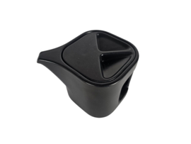 Laveno Ravelli -  Makio Hasuike - Italie -  Design minimalistische theepot in mat zwart - 1975