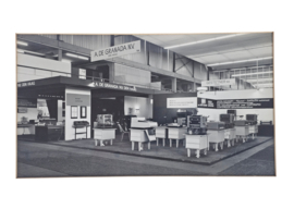 Efficiency Beurs - Rai Complex Amsterdam - 1970's - foto ingelijst