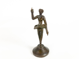 'Ballerina' - brons - gesigneerd - sculptuur -  A.B. Bruna - 1982