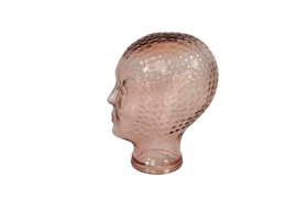 Piero Fornasetti stijl - Mannequin - glazen hoofd - geperst glas - mid century modern