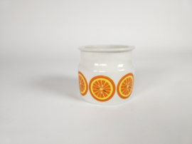 Orange Arabia Finland - vintage jam pott appelsiini - Raija Uosikkinen - Scandinavisch design