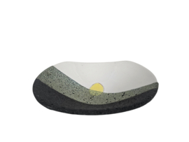 Ettore Sottsass  voor Bitossi -  Sottsass (1917-2007) - Raymor - Fat lava - schaal - 1950's