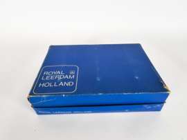 Royal Leerdam - set (3) longdrinkglazen - model Meermin - 70's