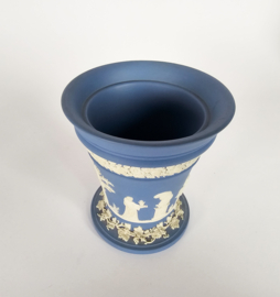 Wedgwood - Jasperware Blue - Adams aardewerk - vaas - Engeland - 2e helft 20e eeuw