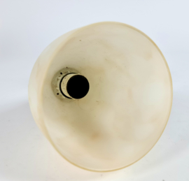 Herda Holland - wandlamp - Hollywood Regency - goud - gemarmerd glas - 80's