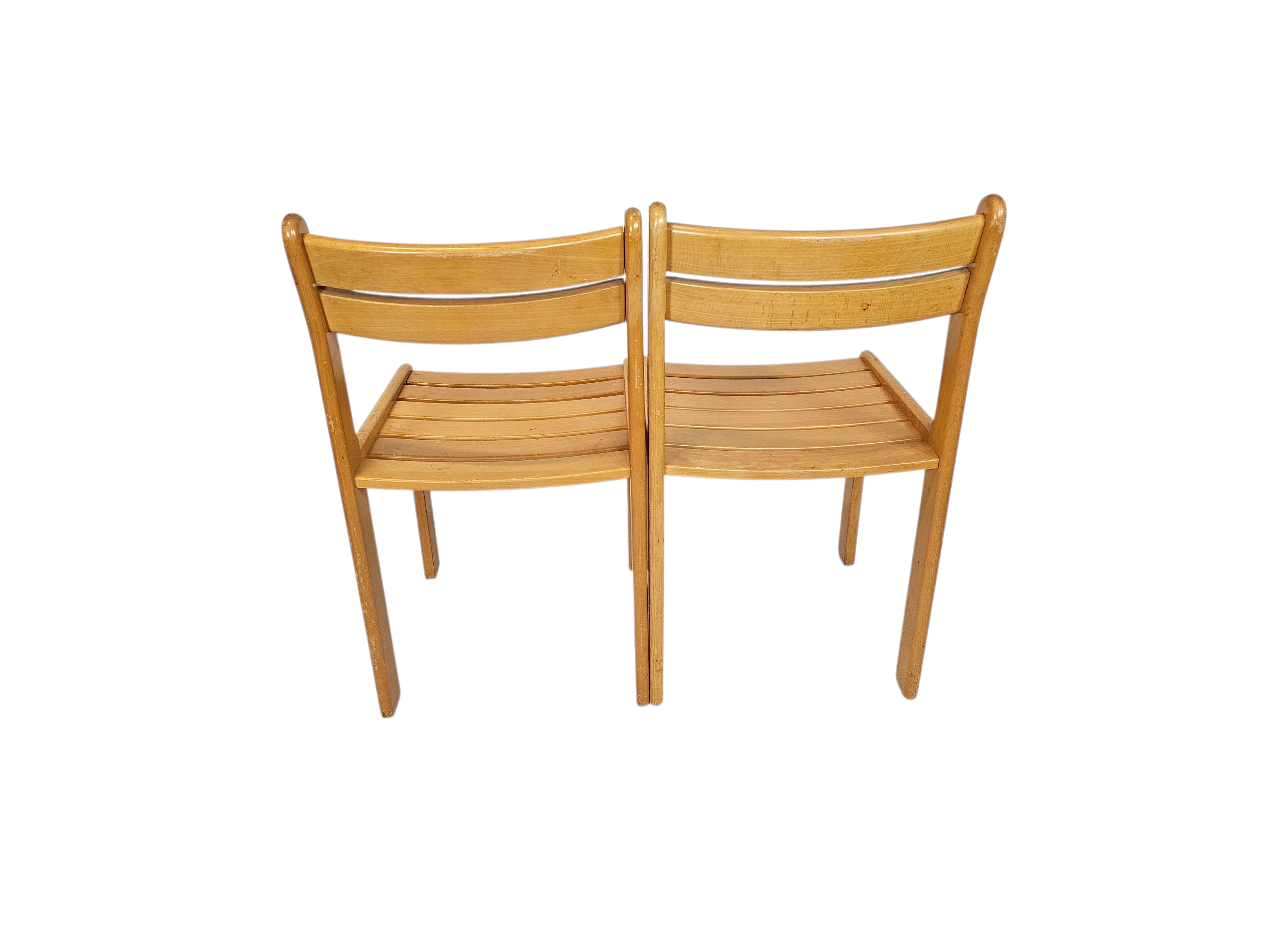 Wilkhahn chairs (2) set - beukenhout - Germany - 3e kwart 20e eeuw