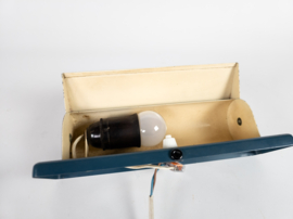 Gispen - H.W. Gispen - cilinder wandlamp - metaal -  blauw - 1950's