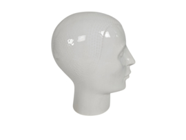 Royal Delft - keramiek - mannequin-hoofd - vintage hoofd - 1970's