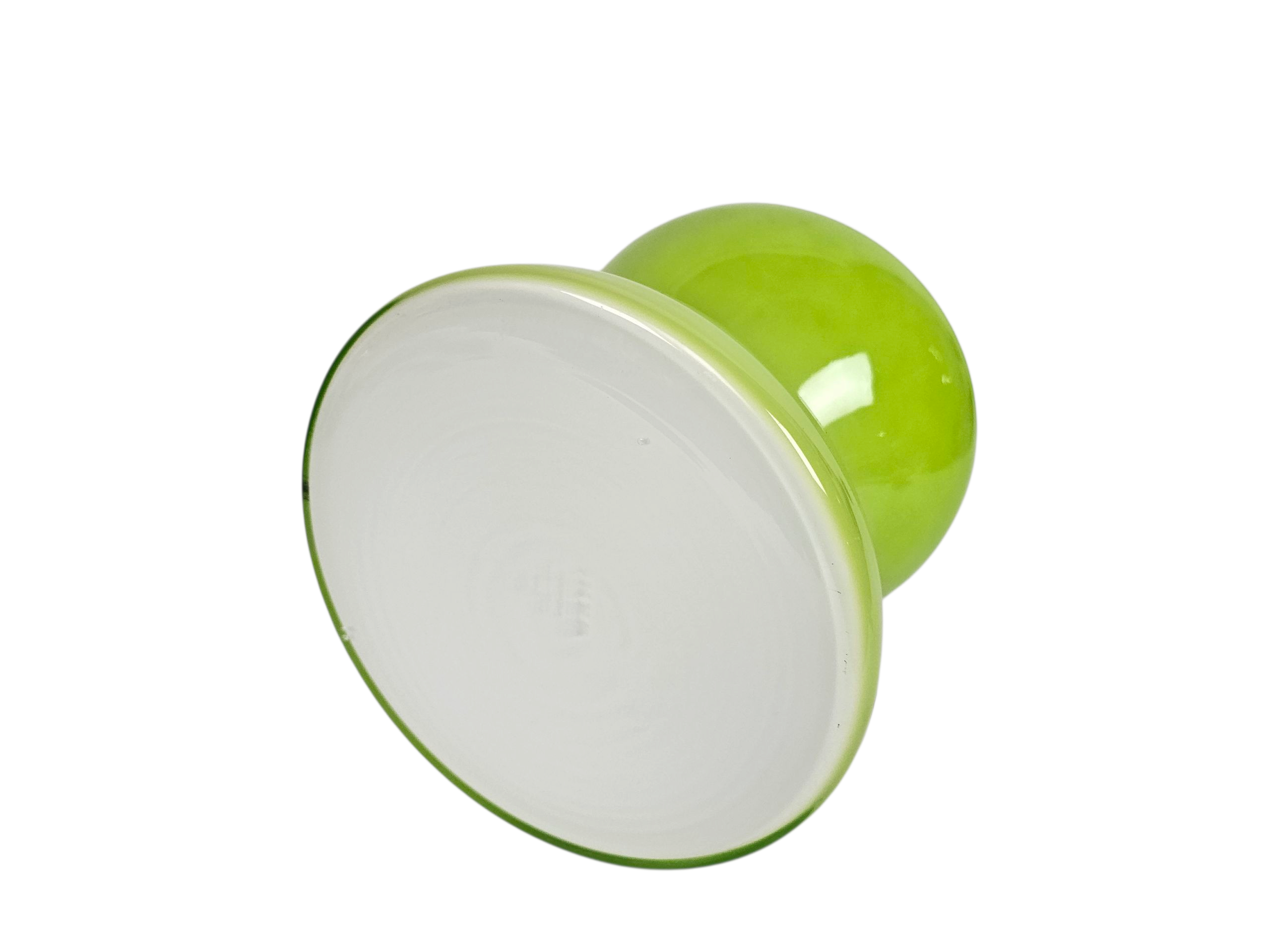 Ikea design - design Anna Nilsson - XL diabolo - opaalglas - Stockholm series - 1990's