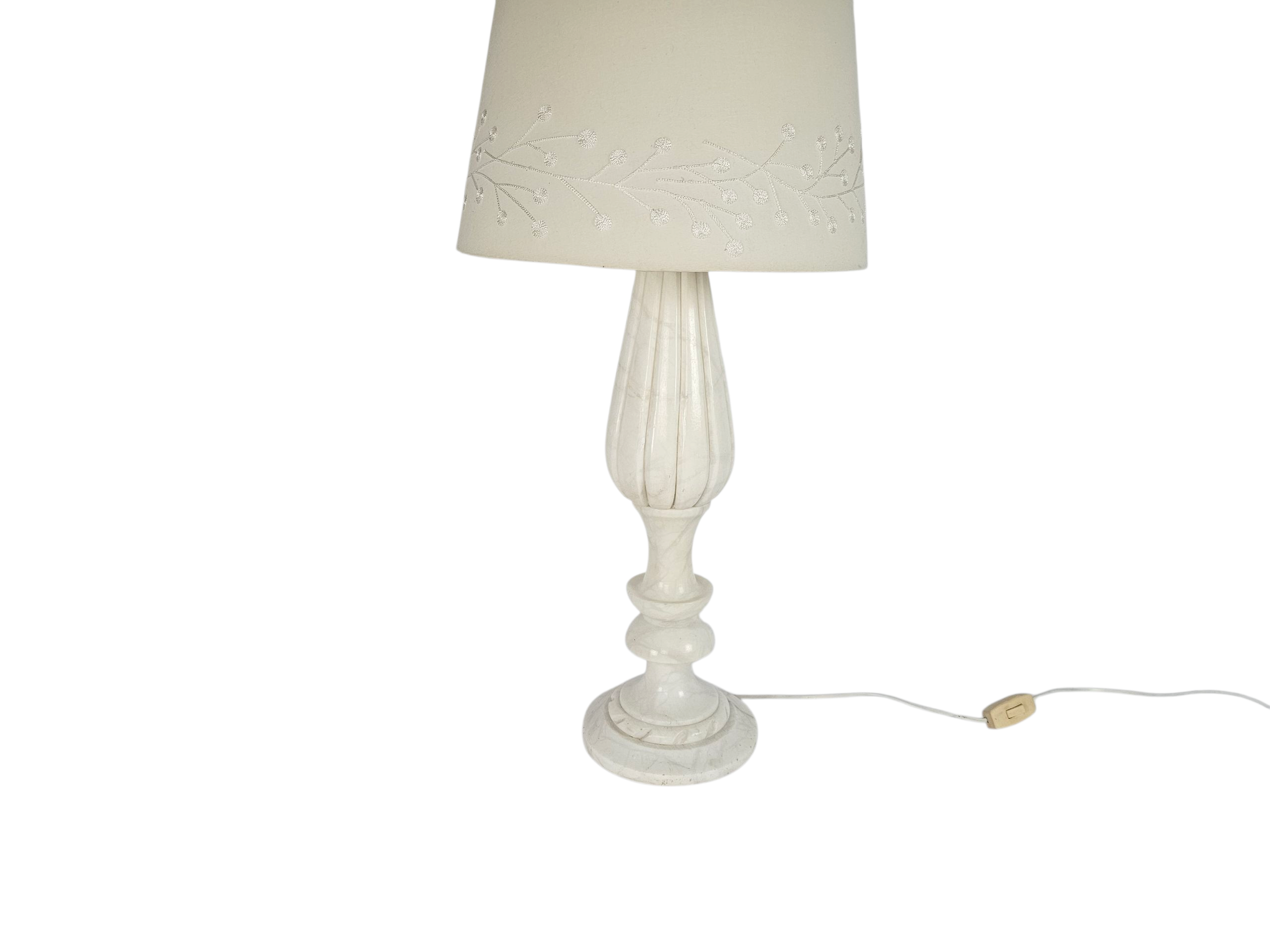 Pegasan - Albast - natuursteen -  tafellamp - Hollywood Regency stijl - Spanje - 70's