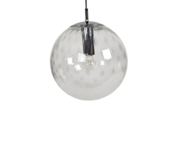 Raak Amsterdam - Serie Cascade - model B.1153 - glas met ingesloten luchtbellen - Amsterdam - 70's