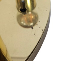 TZ Schmitz  Leuchten - messing - plafonniere - mid century modern - Germany - 70's