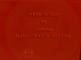 Gedy design - designer Makio Hasuike  - plastic design - Italie - 70's