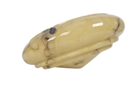 Art Deco - schaallamp - gemarmerd glas - hanglamp - Franrkijk - 30's